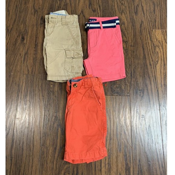Boys Shorts LOT OF 9 Size 4 Polo Childrens Place Gymboree Levi's Cat & Jack - Picture 2 of 4